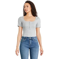 Justaucorps à encolure henley George pour femmes