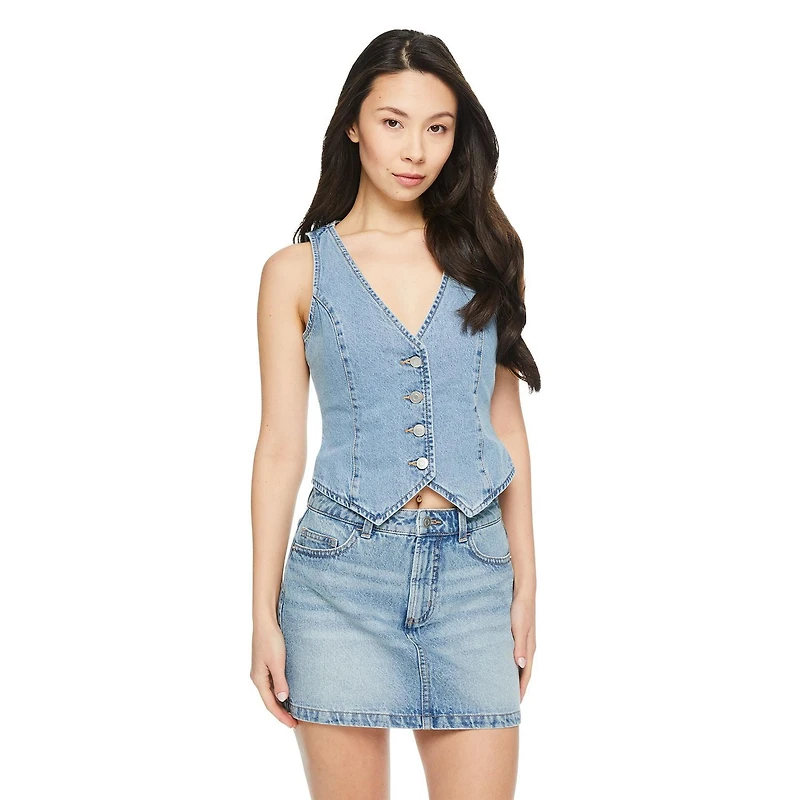 Veste en denim No Boundaries pour femmes