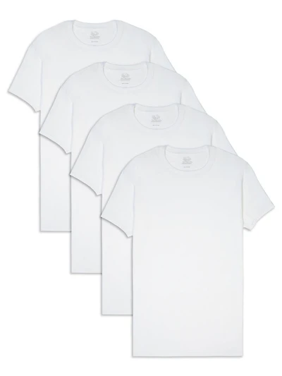 T-Shirt blanc Coolzone de Fruit of the Loom, pq. de 4