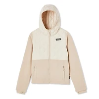 Canadiana Girls' Mixed Media Jacket, Sizes XS-XL