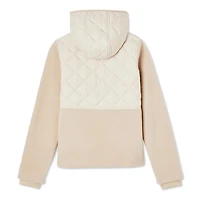 Canadiana Girls' Mixed Media Jacket, Sizes XS-XL