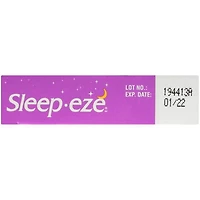 Sleep-eze Extra Strength Nighttime Sleep Aid Coated Caplets, 20 Coated caplets and safety sealed