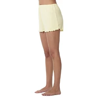 Secret Short en pointelle avec bord treillis-Exclusivité ligne
