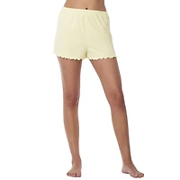 Secret Short en pointelle avec bord treillis-Exclusivité ligne