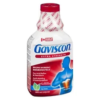 Gaviscon Extra Strength Soothing Icy Mint, 600 ml