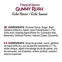 Gummy Rush - Bouteilles de Cola 70g/ 2.46oz Quantité - 70g/2.46oz