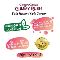 Gummy Rush - Bouteilles de Cola 70g/ 2.46oz Quantité - 70g/2.46oz