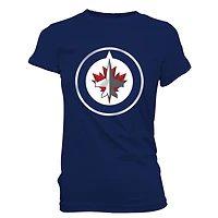 LNH Les Canucks De Vancouver T-shirt Manches Courtes logo de l'équipe pour femmes