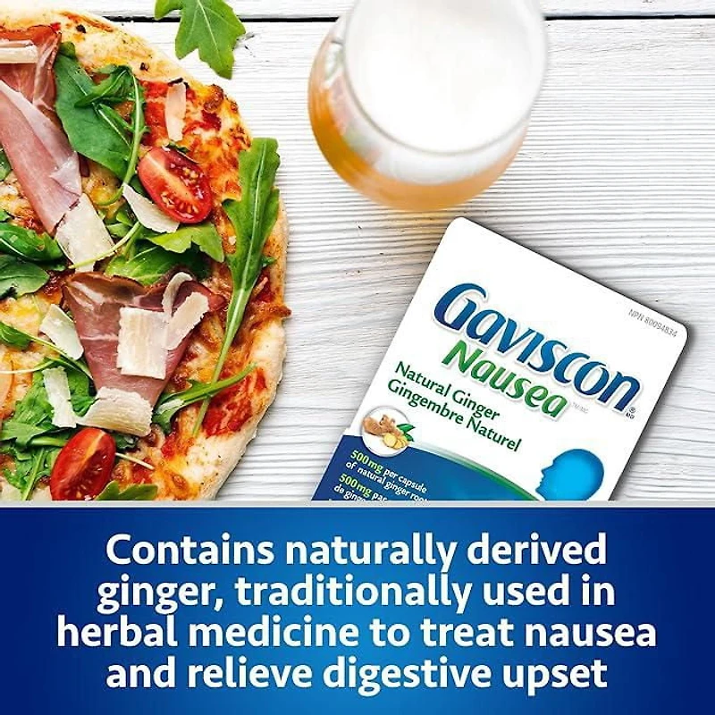 GAVISCON NAUSEA GINGER 18S