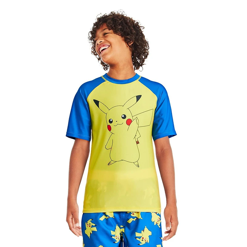 Pokemon Boys' Rash Guard