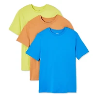 Lot de 3 t-shirts avec encolure ras du cou George pour garçons Tailles TP–TG