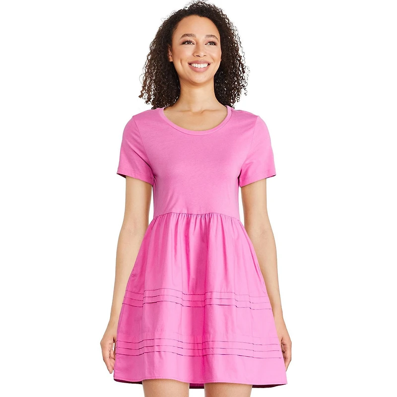 Robe bimatière George pour femmes