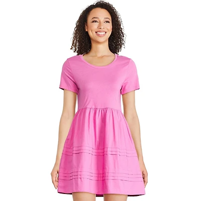 Robe bimatière George pour femmes