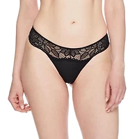 George Women's Lace Thong 2-Pack