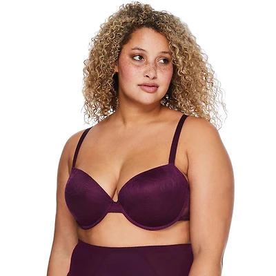 George Women's Plus Molded Lace T-Shirt Bra, Sizes 38C-42DD