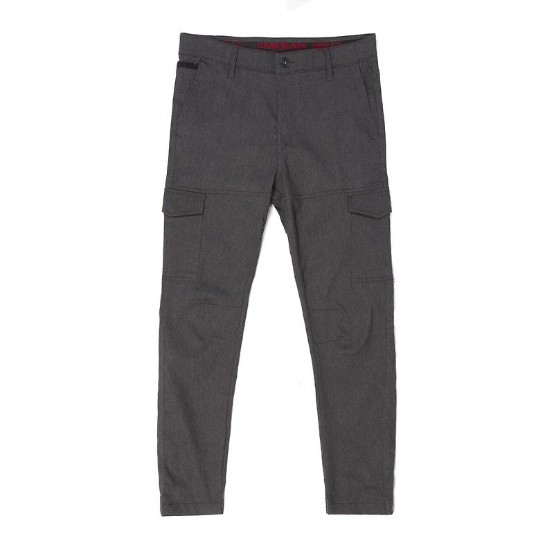 Jogger Cargo Dark Black extensible pour homme