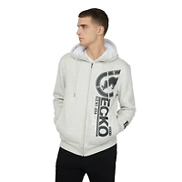 Ecko Unltd. Sweat à capuche zippé en sherpa pour homme