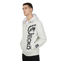 Ecko Unltd. Sweat à capuche zippé en sherpa pour homme