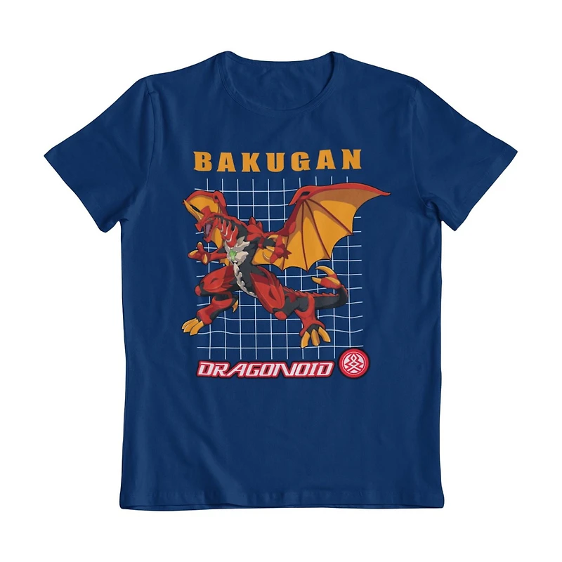 Bakugan T-Shirt col rond à manches courtes pour garçon