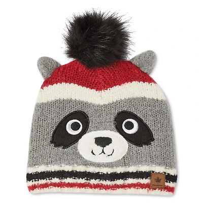 Tuque avec pompon Canadiana unisexe pour nourrissons