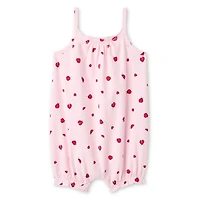 Barboteuse à volants George pour bébés filles