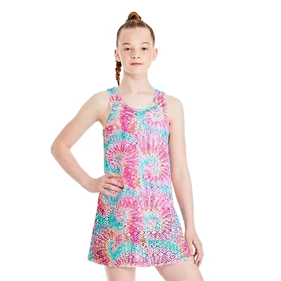 Robe cache-maillot en crochet George pour filles