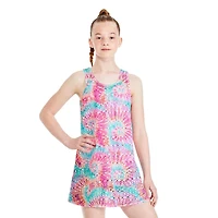 Robe cache-maillot en crochet George pour filles