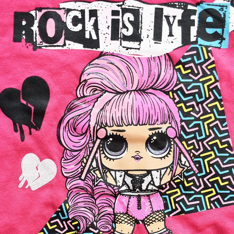 Filles L.O.L SURPRISE ! Ensemble 3 pièces Rock Is Lyfe