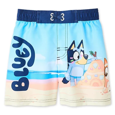 Short de bain imprimé Bluey pour petits garçons
