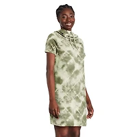 Robe imprimée à capuchon George pour femmes