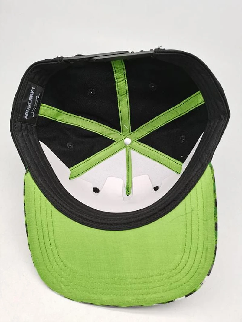 Chapeau Snapback Minecraft souse licence
