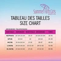 Maillot de bain une pièce imprimé pour fille Summer Flirtt