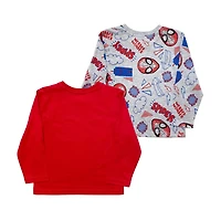 Ensemble de 2 hauts à manches longues Spidey Marvel pour tout-petits garçons