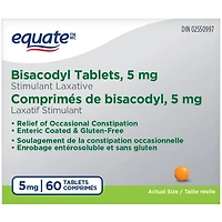 Equate Bisacodyl Tablets