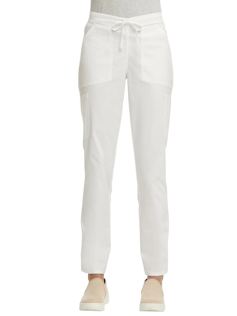 Scrubstar Women's Core Essentials Stretch Poplin Drawstring Scrub Pant