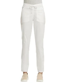 Scrubstar Women's Core Essentials Stretch Poplin Drawstring Scrub Pant