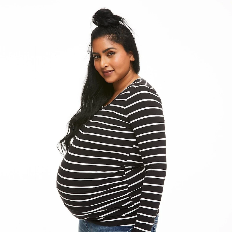 Tunique à manches longues Paisley Sky Maternit