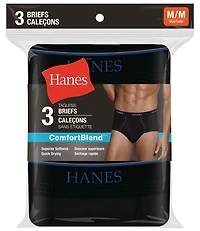 Hanes Men's 3 Pack Classics Comfortblend Brief