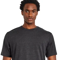 T-shirt à encolure ras du cou extensible George pour hommes Tailles P TTG