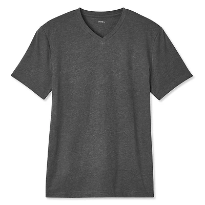 T-shirt extensible George pour hommes à encolure en V Tailles P TTG
