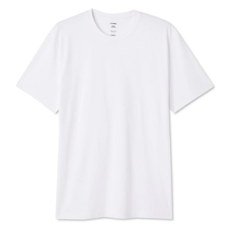 George Men's Stretch Crewneck Tee, Sizes S-2XL