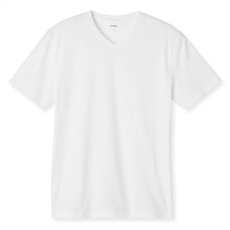 George Men's Stretch V-Neck Tee, Sizes S-2XL