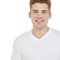 George Men's Stretch V-Neck Tee, Sizes S-2XL