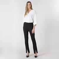 Devoted, Split Hem Slim Pant, Sizes XS-XL