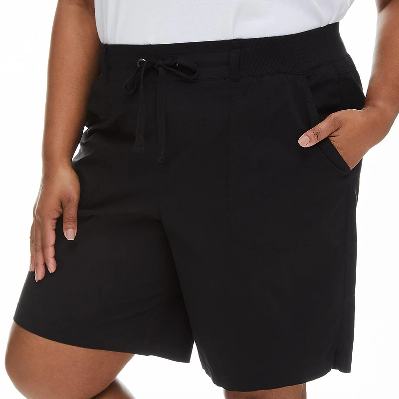 Penmans Plus Women's Side Slit Bermuda Short