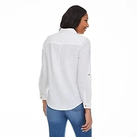 Chemise à revers roulés Penmans pour femmes