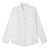 Chemise à revers roulés Penmans pour femmes
