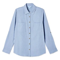 Chemise à revers roulés Penmans pour femmes