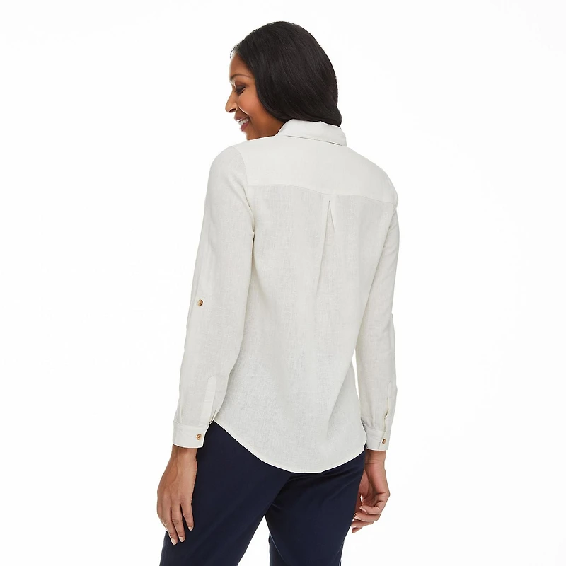 Chemise à revers roulés Penmans pour femmes