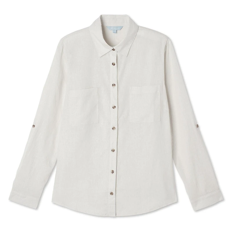 Chemise à revers roulés Penmans pour femmes
